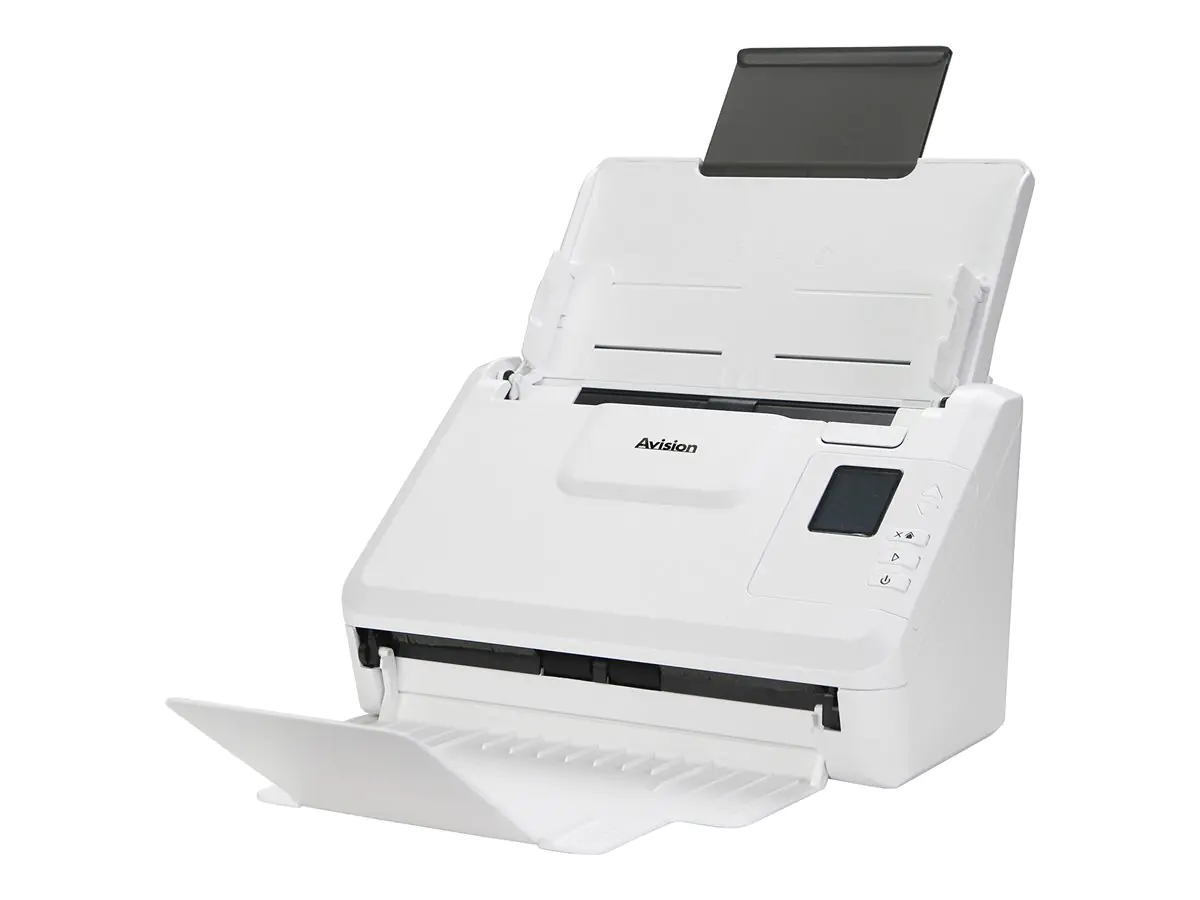 Avision AD340GN A4 Dokumentenscanner 40ppm/A4/USB3.2/LAN/Duplex - Dokumentenscanner - A4