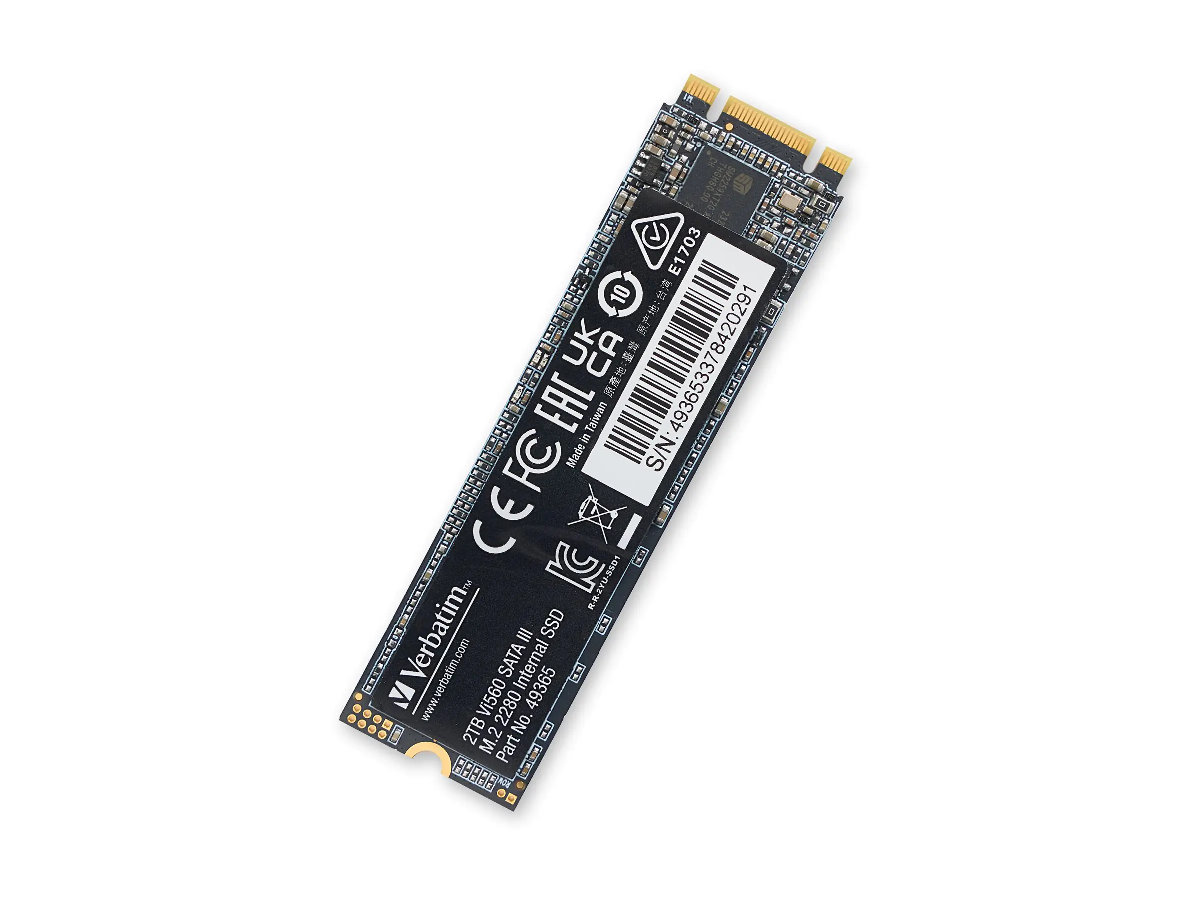 Verbatim Vi560 - SSD - 2 TB - intern - M.2 2280 - SATA 6Gb/s