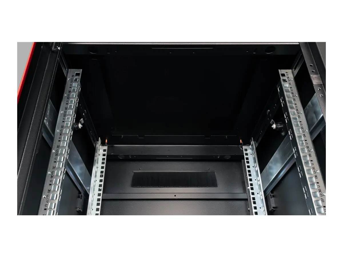 ROTRONIC-SECOMP Roline Pro - Schrank Netzwerkschrank - mit Glastür, 600 x 600 mm (B x T