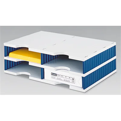 styro Grundeinheit styrodoc duo 268-0202.38 4Fächer gr/bl styro Grundeinheit styrodoc duo 268-0202.38 4Fächer gr/bl