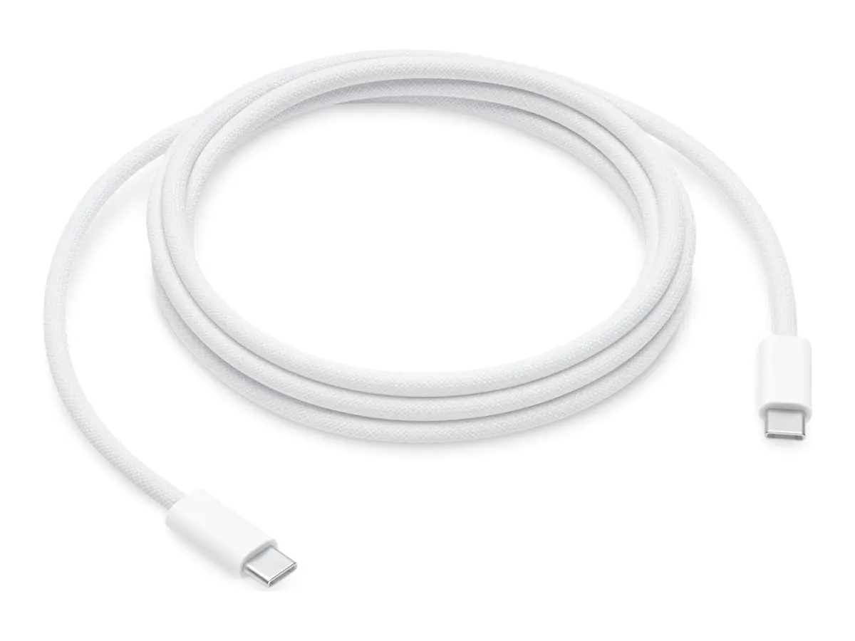 Apple - USB-Kabel - 24 pin USB-C (M) zu 24 pin USB-C (M) - USB 2.0 - 2 m - USB-Stromversorgung (240 W)