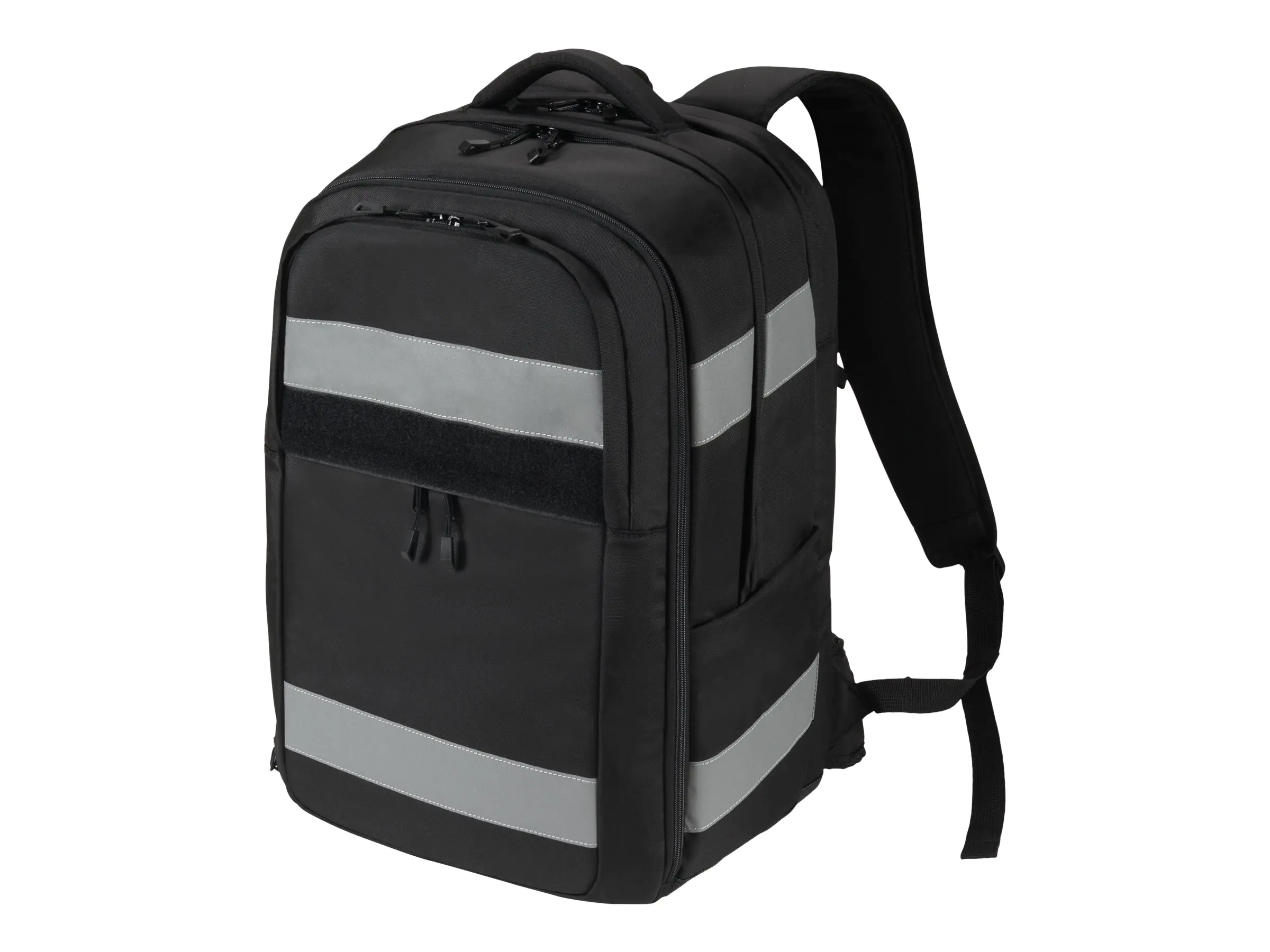 DICOTA Reflective - Rucksack - 600D RPET, thermoplastisches Polyurethan (TPU) - Schwarz