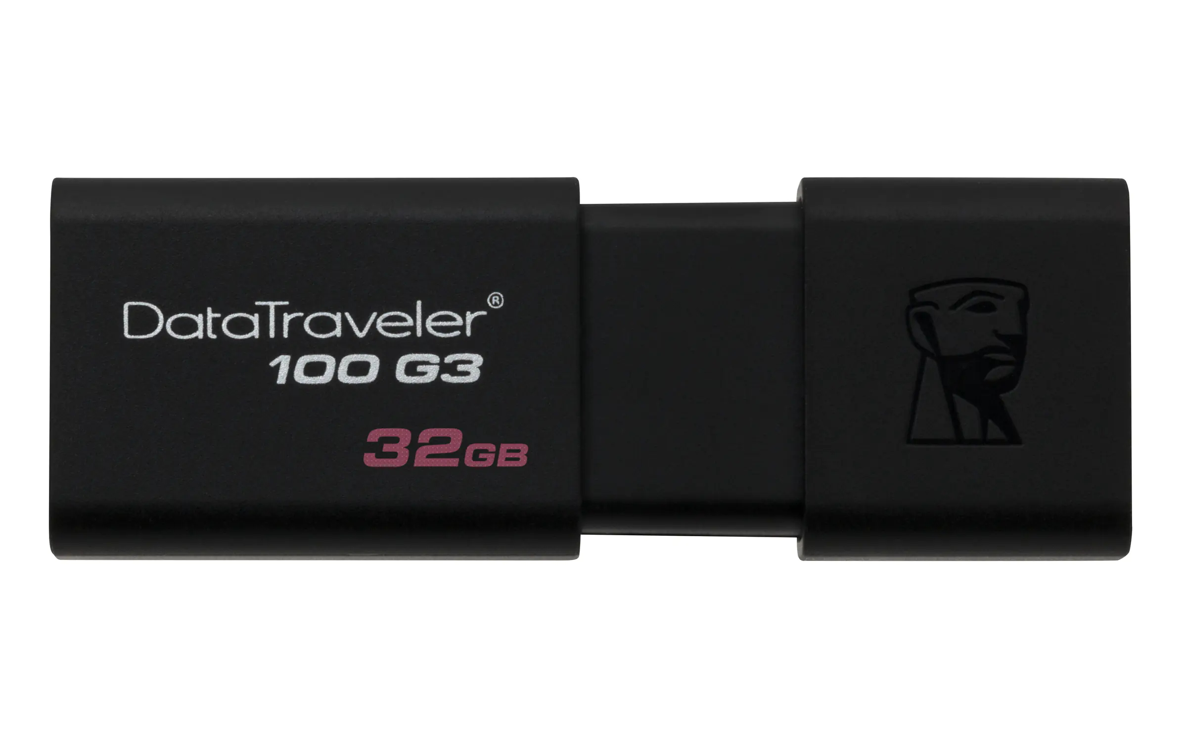Kingston DataTraveler 100 G3 - USB-Flash-Laufwerk - 32 GB - USB 3.0 - Schwarz