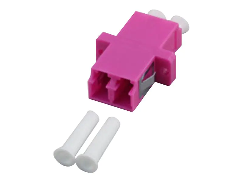 VALUE - Netzwerkkoppler - LC Multi-Mode (W) bis LC Multi-Mode (W) - Glasfaser - OM4 - Erikaviolett