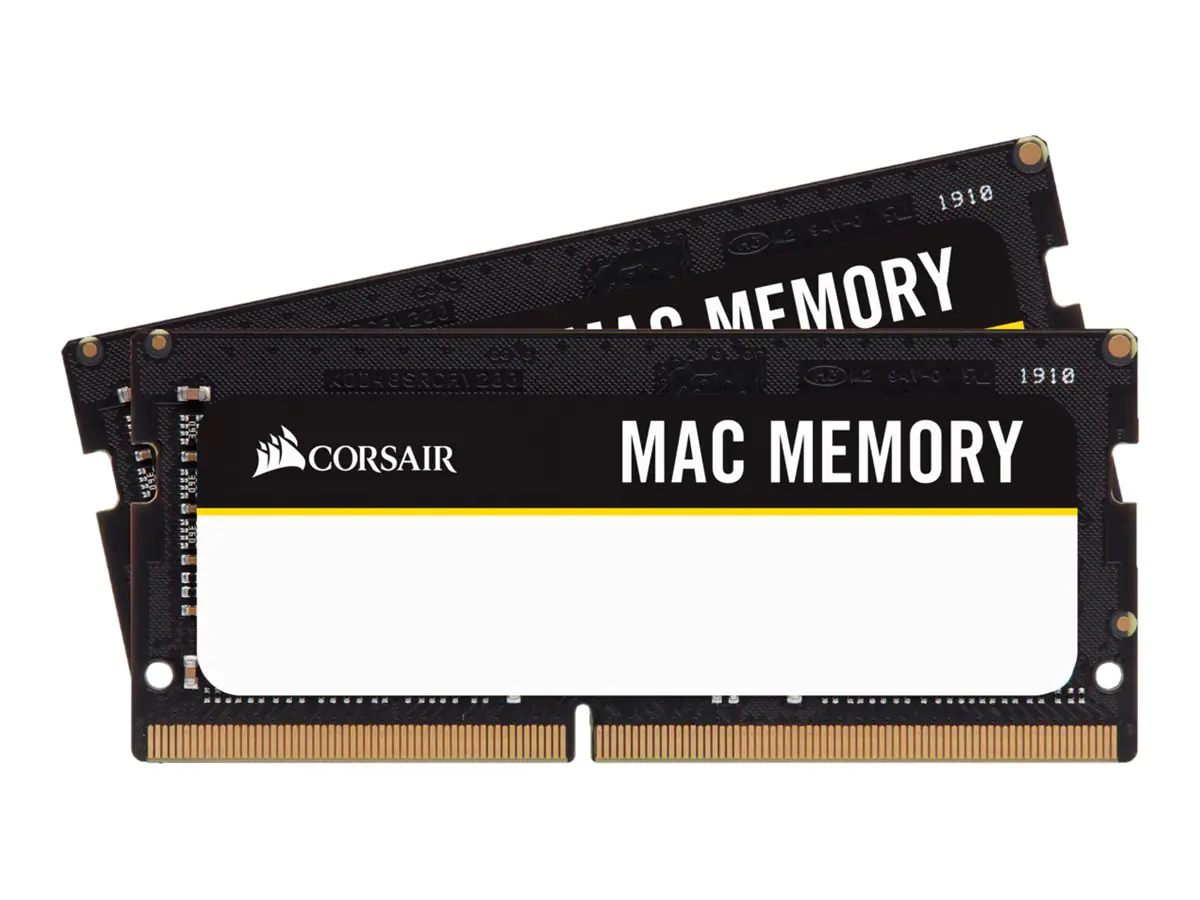 CORSAIR Mac Memory - DDR4 - kit - 16 GB: 2 x 8 GB - SO DIMM 260-PIN - 2666 MHz / PC4-21300 - CL18 - 1.2 V - ungepuffert - non-ECC
