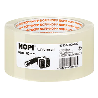 NOPI Packband 57952-00000 50mmx66m transparent NOPI Packband 57952-00000 50mmx66m transparent
