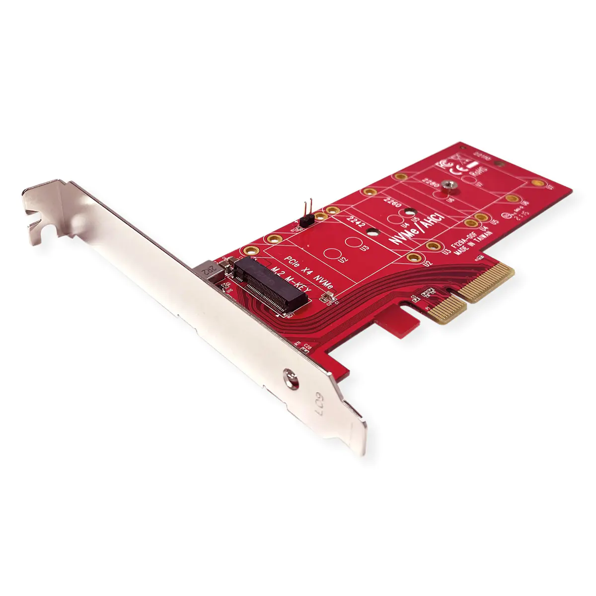 ROLINE Adapter PCIe4.0 x4 fuer PCIe-NVMe M.2 110mm SSD ROLINE Adapter PCIe4.0 x4 fuer PCIe-NVMe M.2 110mm SSD