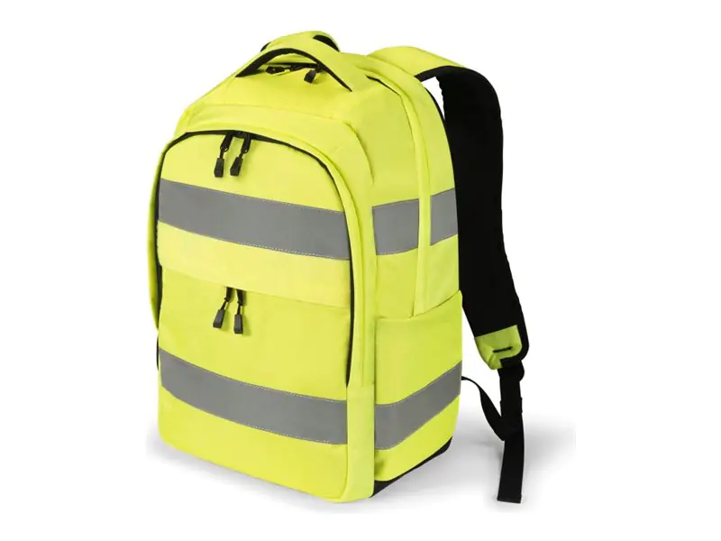 Dicota Backpack Hi-Vis 25 Litre Yellow