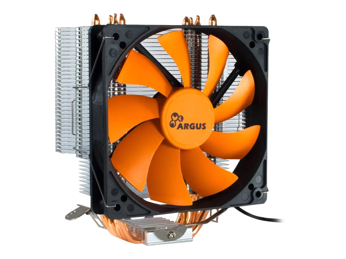 Argus SU-260 - Prozessor-Luftkühler - (für: LGA775, LGA1156, AM2, AM2+, LGA1366, AM3, LGA1155, AM3+, FM1, FM2, LGA1150, LGA1151, AM4, LGA1200) - Aluminium - 120 mm