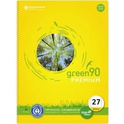 Staufen Collegeblock Green 040835027 DIN A4 90g lin. ws 80Bl Staufen Collegeblock Green 040835027 DIN A4 90g lin. ws 80Bl