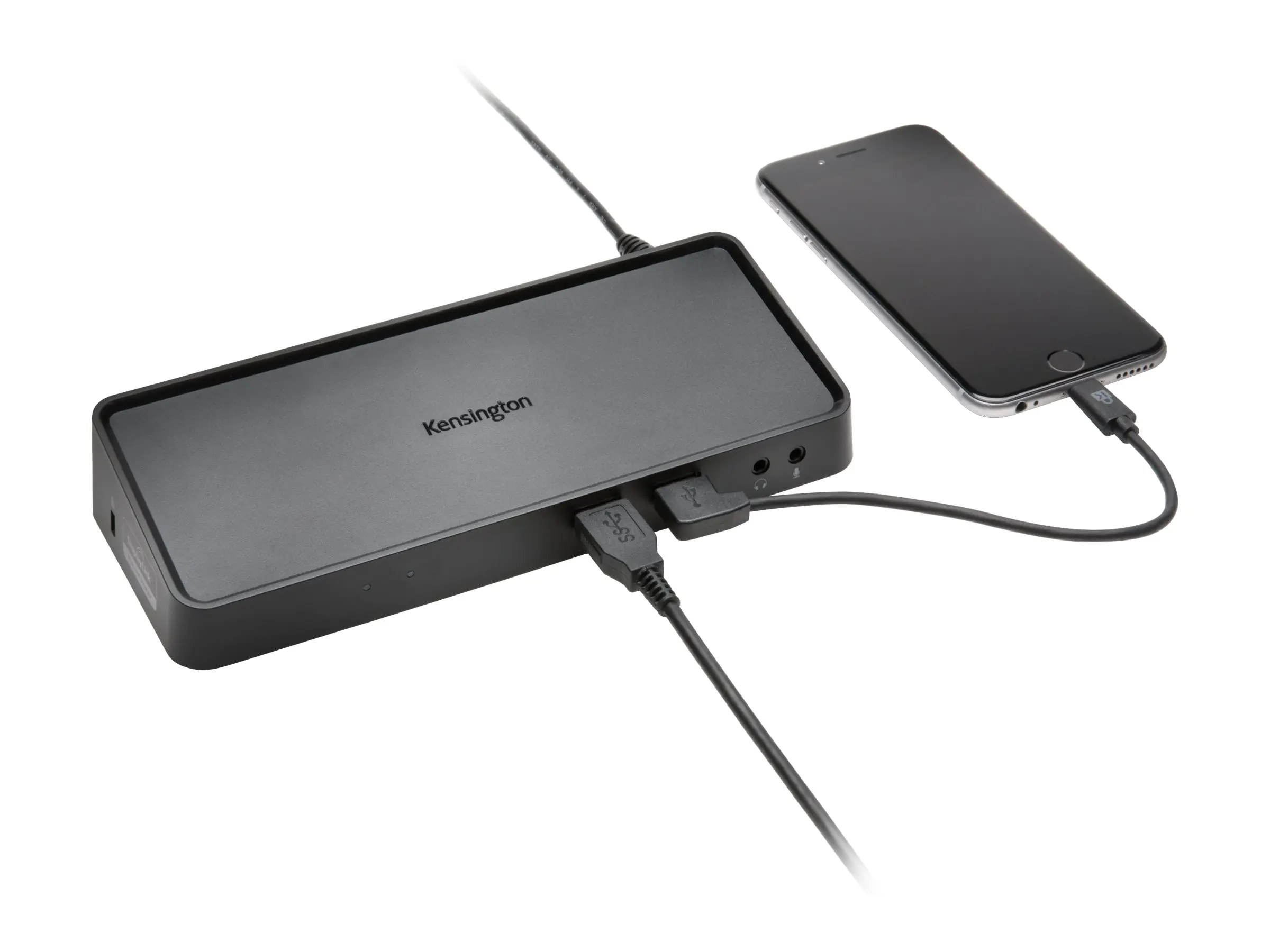 Kensington SD3650 5Gbps USB 3.0 Dual 2K Docking Station DisplayPort & HDMI - Windows - Dockingstation - USB - HDMI, DP - GigE