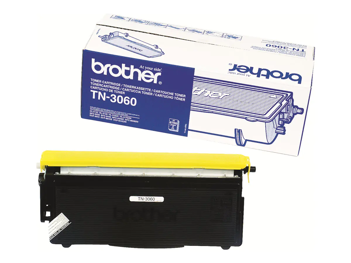 Brother TN3060 - Schwarz - Original - Tonerpatrone - für Brother DCP-8040, 8045, HL-5130, 5140, 5150, 5170, MFC-8220, 8440, 8840 Brother TN3060 - Schwarz - Original - Tonerpatrone - für Brother DCP-8040, 8045, HL-5130, 5140, 5150, 5170, MFC-8220, 8440, 8840
