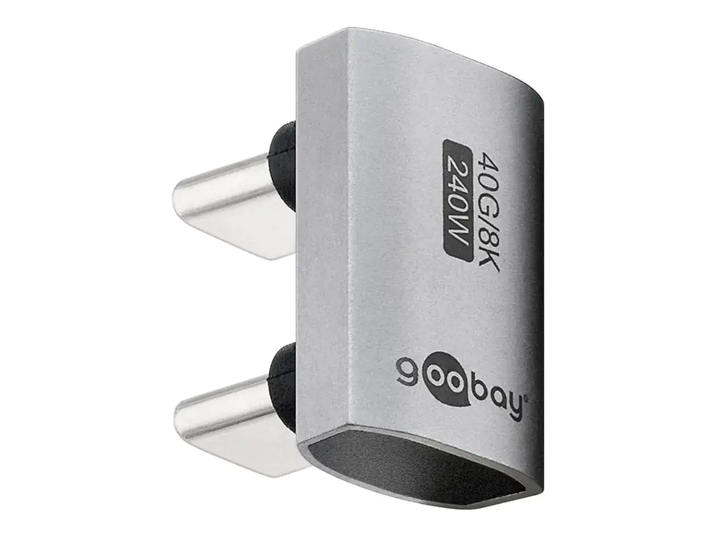 Goobay USB-C -Adapter 180° U-Form USB4 - -Stecker> - Adapter