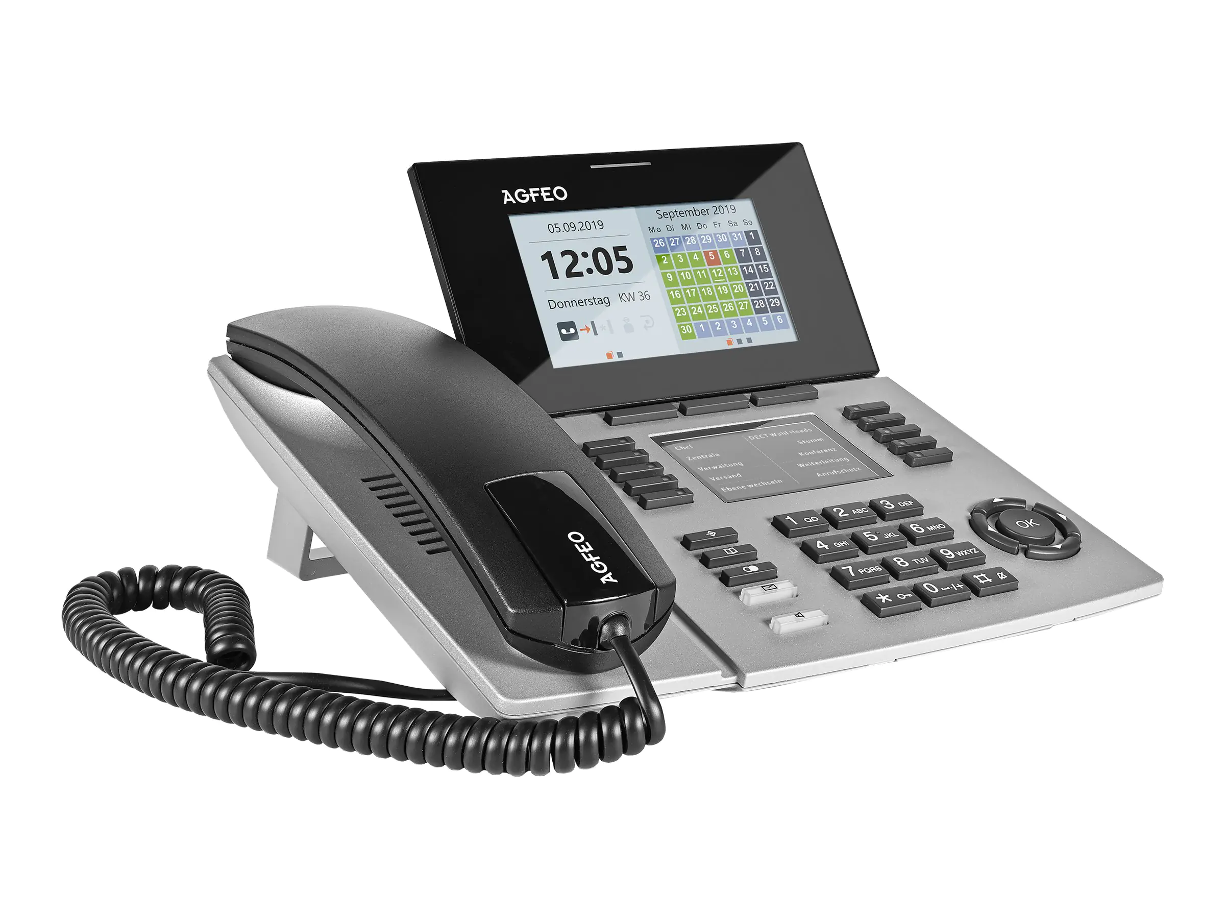 AGFEO ST 56 SENSORfon - Digitaltelefon - Silber 6101634