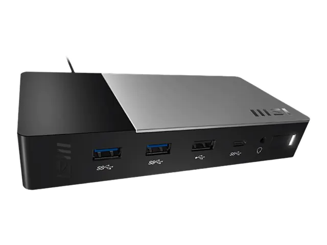 MSI USB-C Docking Station Gen 2 - Dockingstation - USB-C 3.2 Gen 2 - HDMI, DP, USB-C - 1GbE - 150 Watt