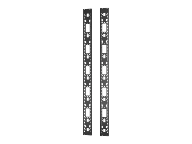 APC Rack-Zubehörkanal (vertikal) - Schwarz - 42HE (Packung mit 2)