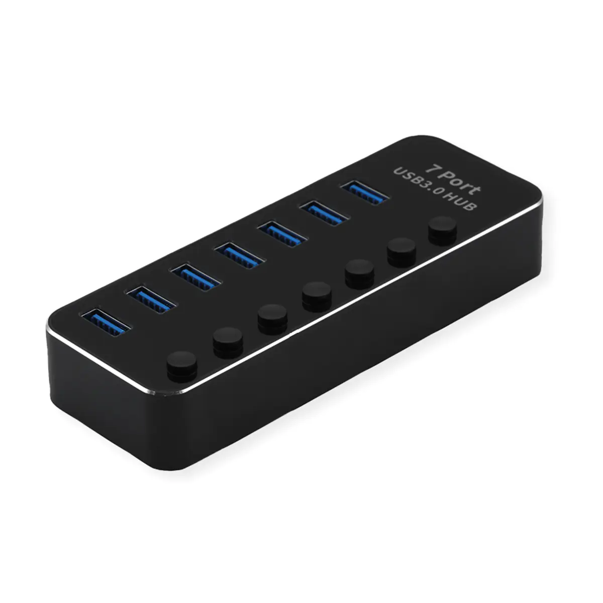 Roline USB3.2 Gen1 Hub 7x A Ports einzeln schaltbar