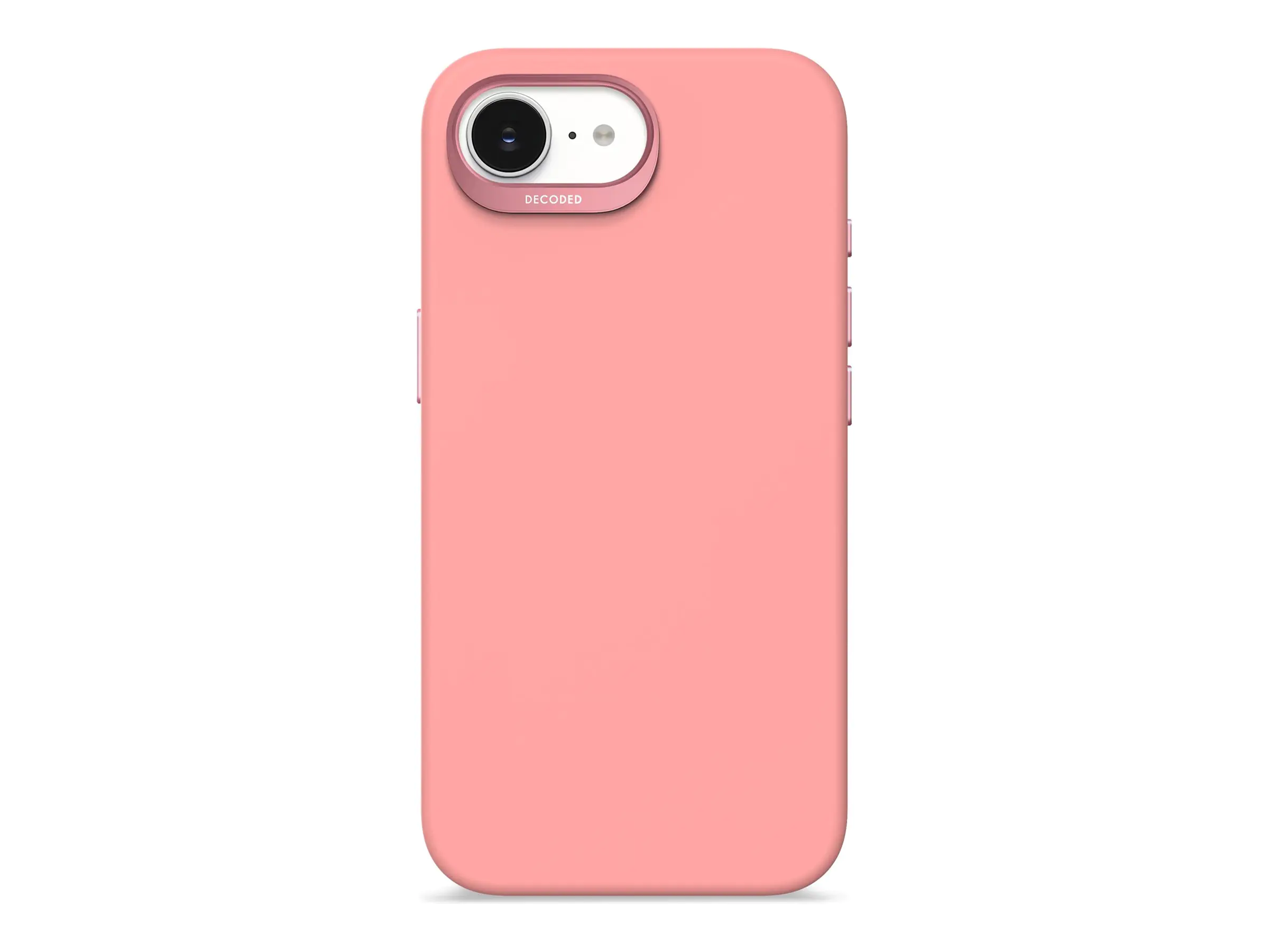 Decoded AntiMicrobial Silicone Backcover iPhone 16e Bubble Gum