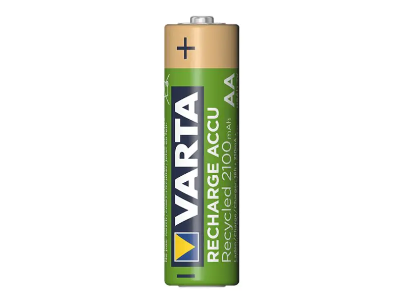 Varta Recharge Accu Recycled 56816 - Batterie 2 x AA-Typ - NiMH - (wiederaufladbar) 56816101402