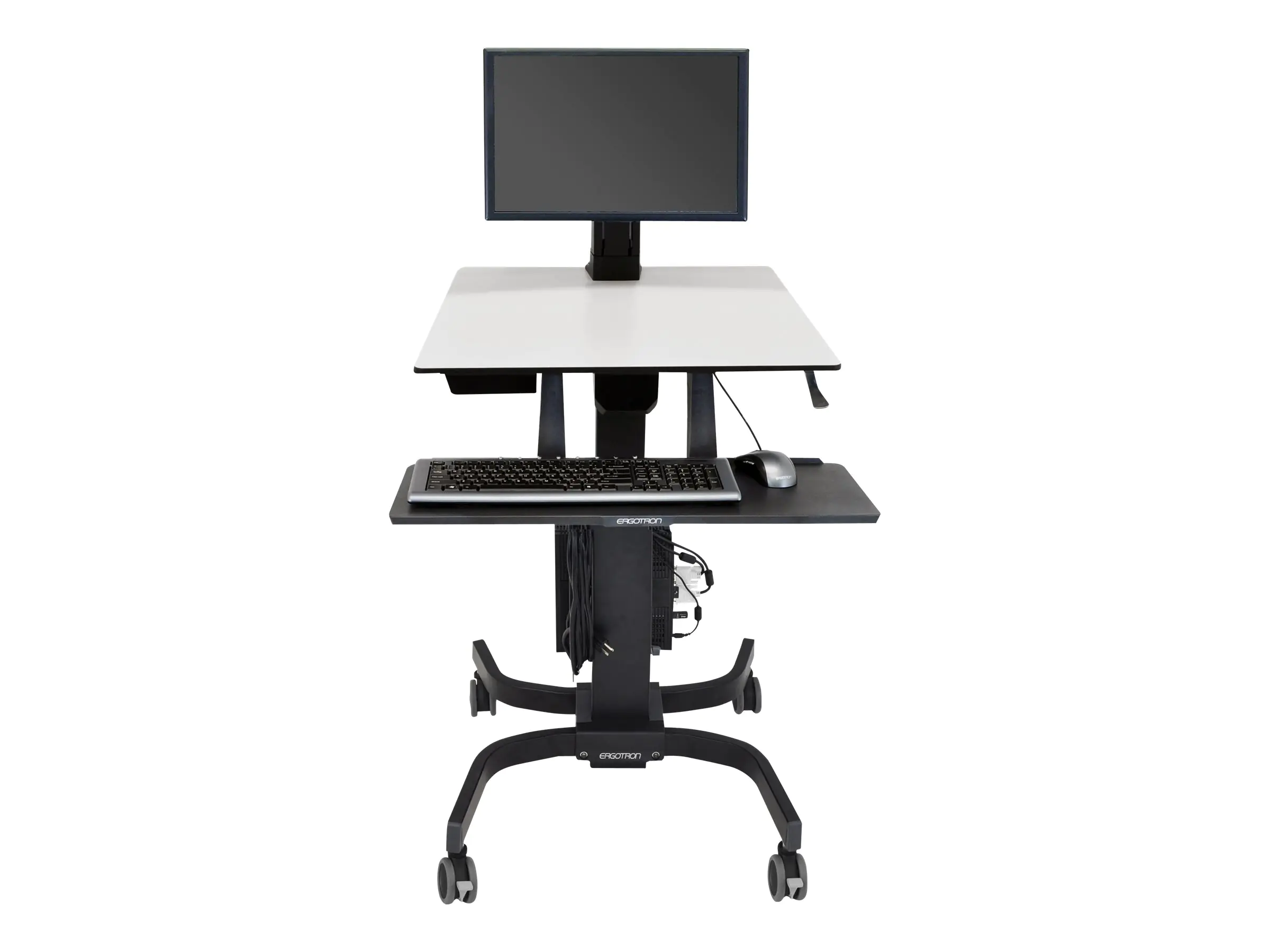 Ergotron WorkFit-C Single LD - Sitz-/Steh-Arbeitsplatz 24-215-085
