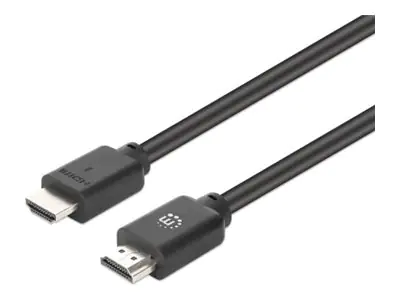 Manhattan 4K60 HDMI 2.0 Kabel 18 Gbit/s schwarz - - Digital/Display/Video - Kabel - Digital/Display/