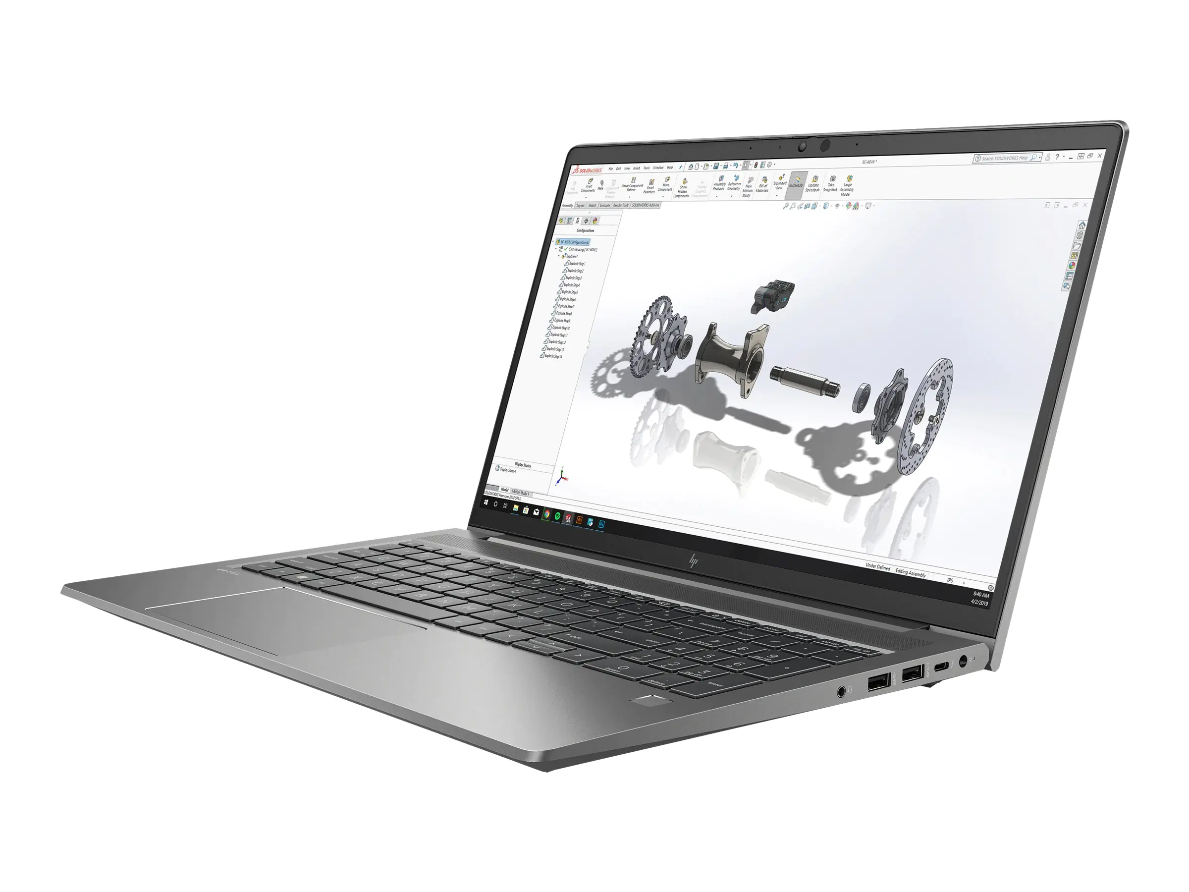 HP ZBook Power G8 Mobile Workstation - Core i7 11850H - vPro - 39.6 cm (15.6") - 4A608EA#ABD