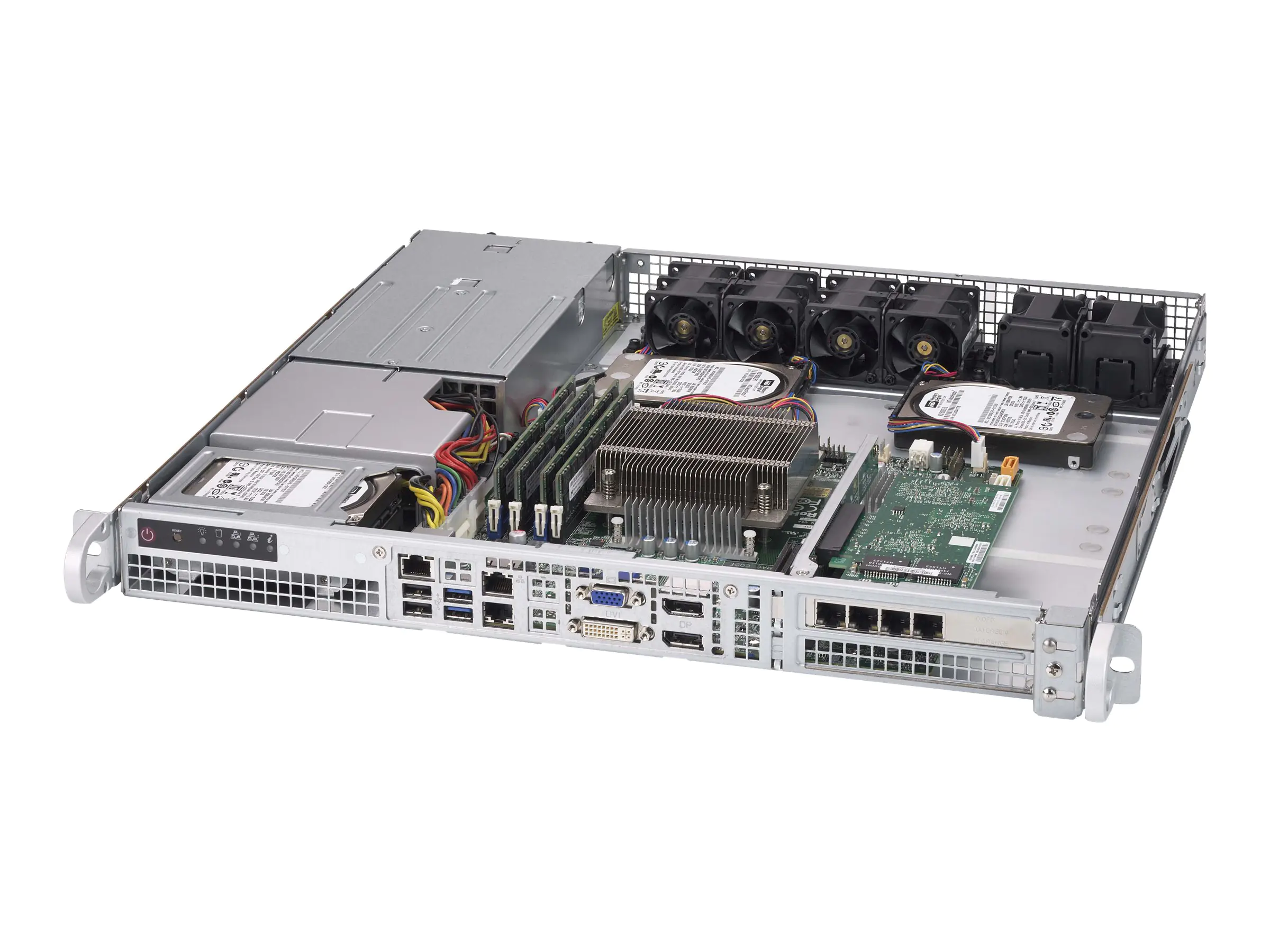 Supermicro SC515 R407 - Rack-Montage 1U