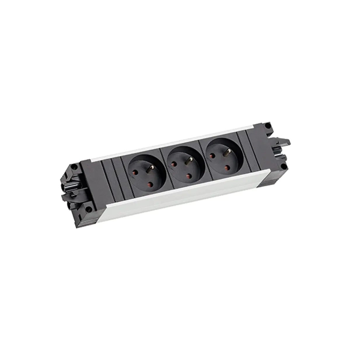 Bachmann Steckdosenleiste STEP ALU 3XUTE GST18