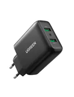 Ugreen - Netzteil - 36 Watt - 3 A - QC 3.0 - 2 Ausgabeanschlussstellen (USB) - Großbritannien