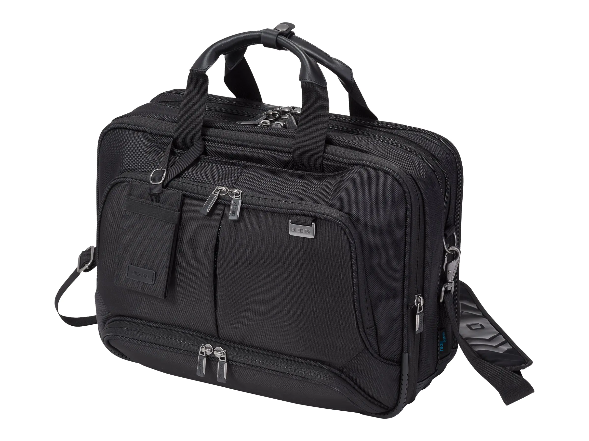 Dicota TopTraveler Twin Pro - Notebook-Tasche - 39.6 cm ( 15.6 )