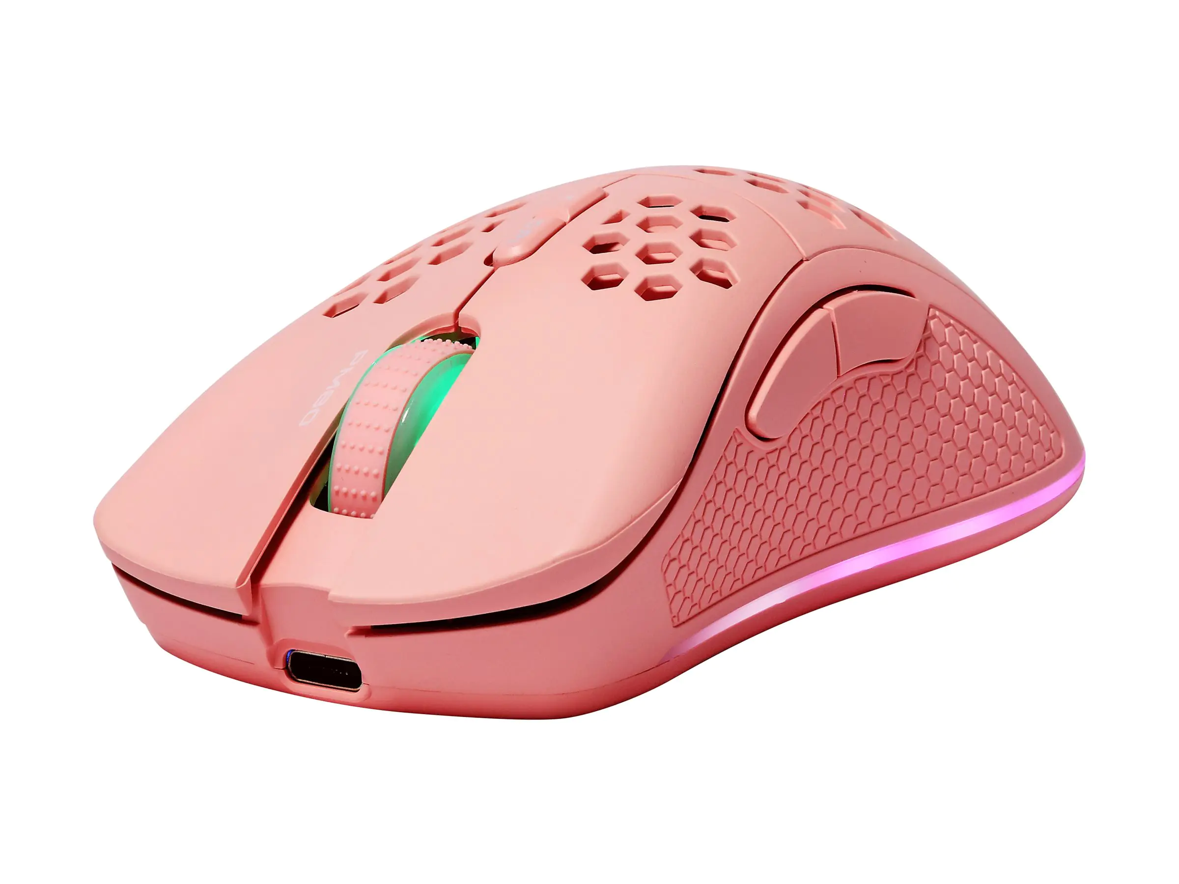 Deltaco GAMING PM80 - Maus - 7 Tasten - kabellos, kabelgebunden - 2.4 GHz - kabelloser Empfänger (USB) GAM-120-P