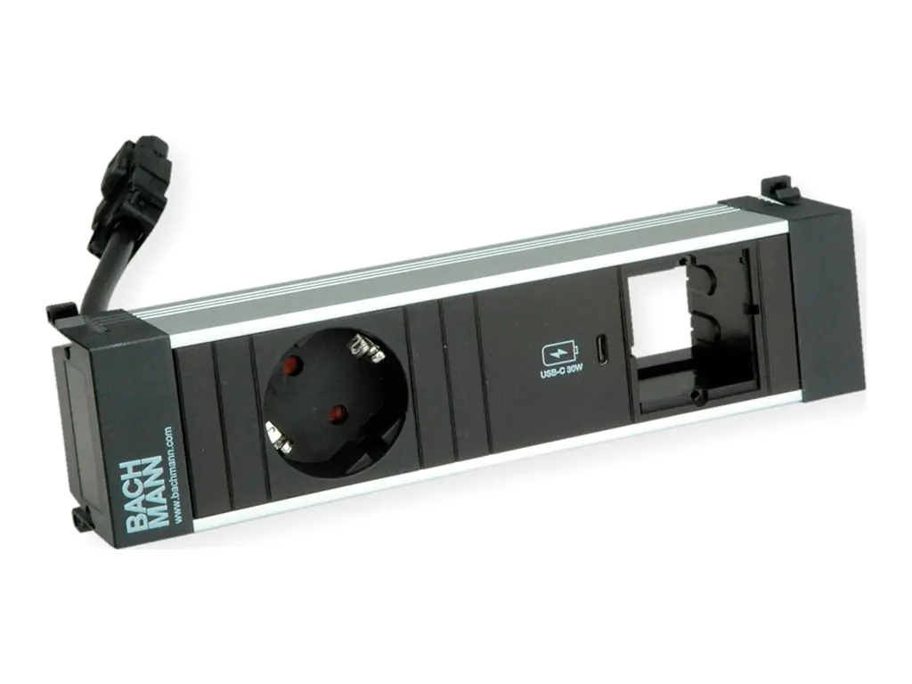 Bachmann Power Frame 1xCEE7/3916.5051xUSB C 30W 1xCM 0.2m GST18