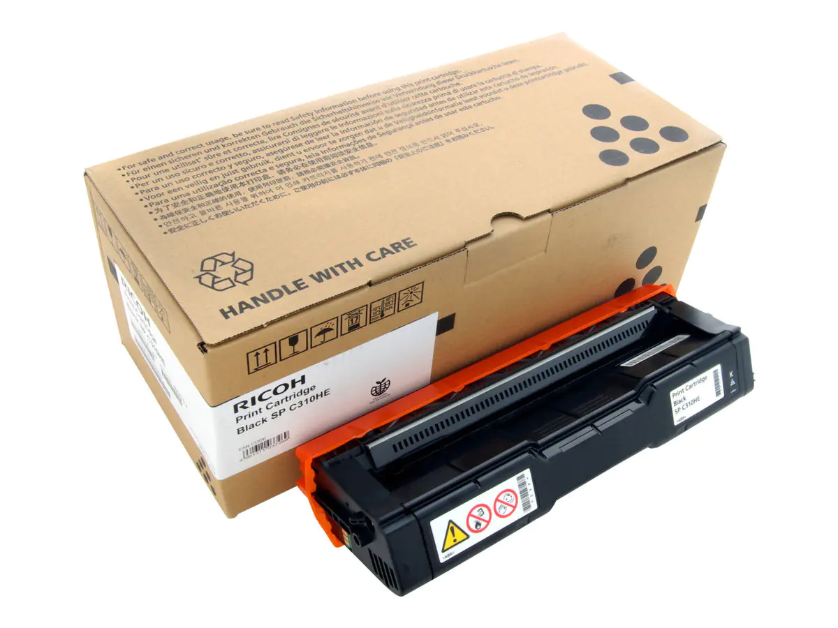 Ricoh - Hohe Ergiebigkeit - Schwarz - Original - Tonerpatrone - für Gestetner SP C232; Rex Rotary SP C231, SP C232, SP C242, SP C311, SP C320; Ricoh SP C320