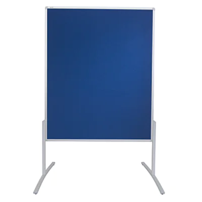 Franken Moderationstafel PRO MT800303 120x150cm Filz blau