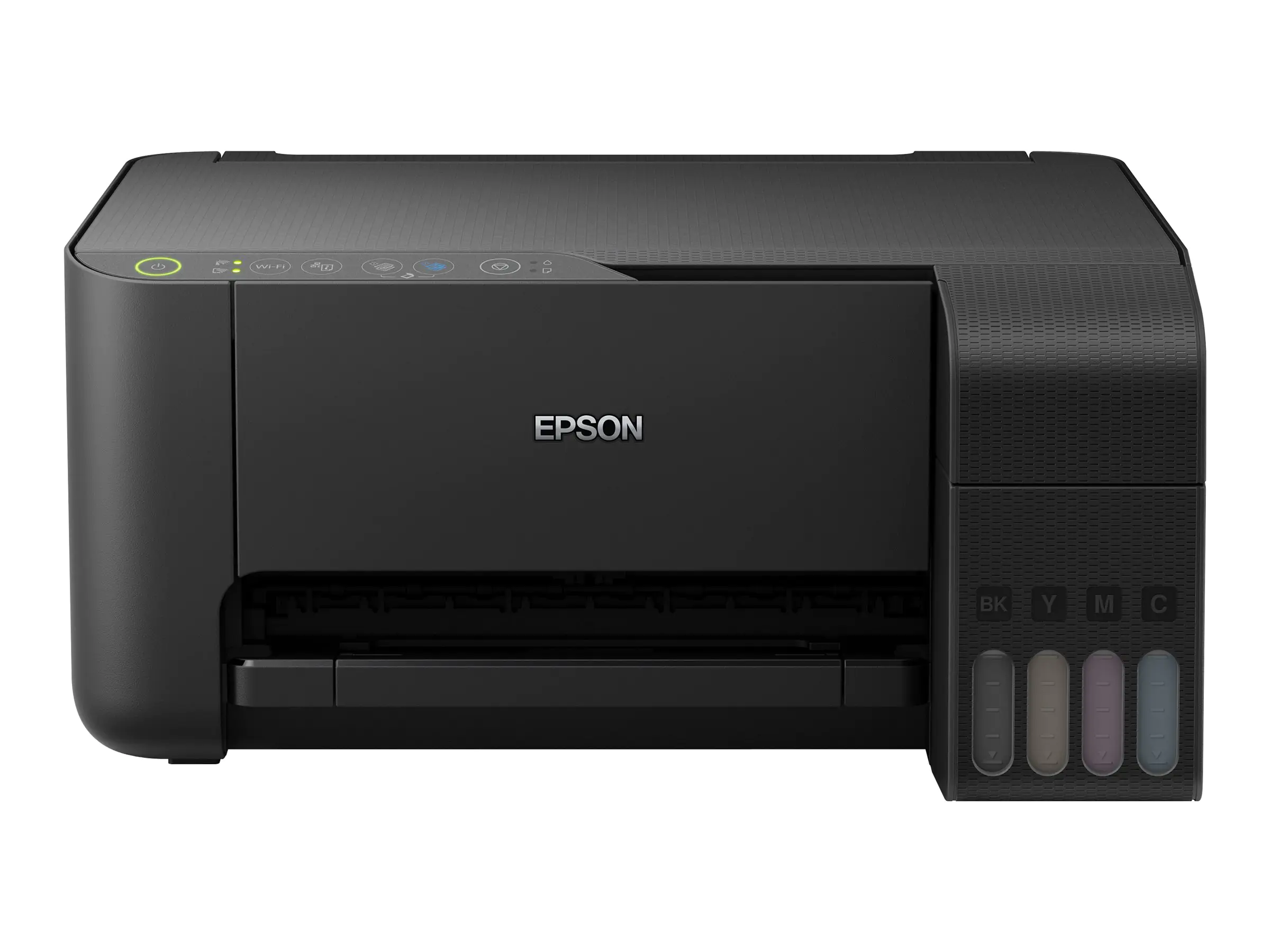 Epson EcoTank ET-2712 - Multifunktionsdrucker - Farbe - Tintenstrahl - A4/Legal (Medien) - bis zu 10.5 Seiten/Min. (Drucken) - 100 Blatt - USB, Wi-Fi - Schwarz