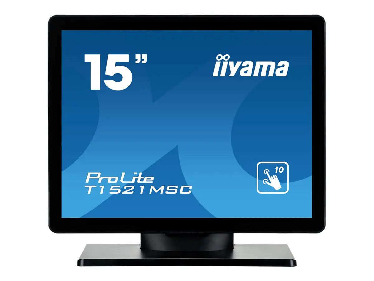 Schwarz ProLite Iiyama 15 Zoll TFT-Monitor