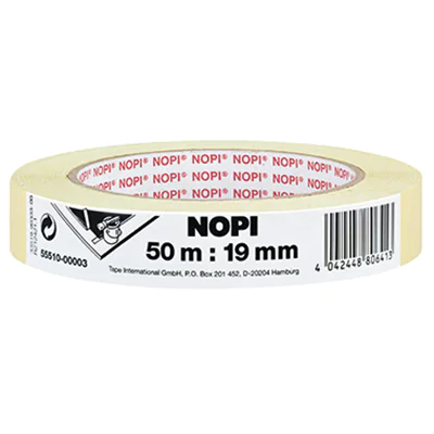 NOPI Malerkrepp 55510-00003 19mmx50m beige NOPI Malerkrepp 55510-00003 19mmx50m beige