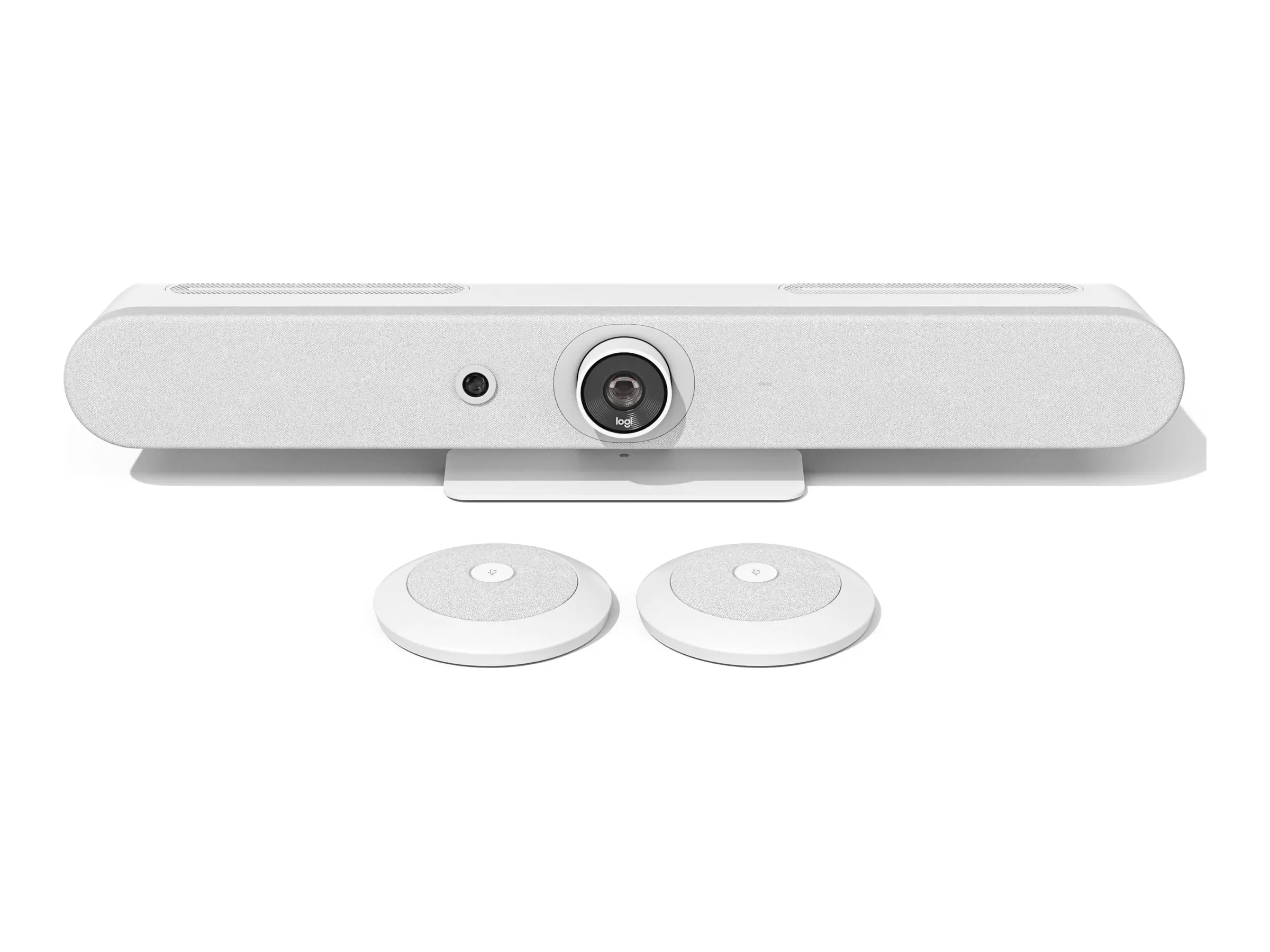 Logitech Rally Bar Mini - Videokonferenzkomponente - Zoom Certified, Zertifiziert für Microsoft Teams - weiß