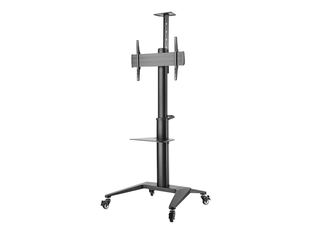 HAGOR BrackIT Single - Wagen - für LCD-Display / AV-Ausrüstung / Kamera - Schwarz - Bildschirmgröße: 106-165 cm (42"-65")