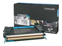 Lexmark Toner C736H2CG cyan 10.000 Seiten