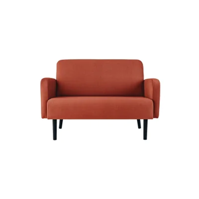 Paperflow Sofa easyChair LISBOA 1.240 x 830 x 815 mm (B x H x T) Stoff (100 % Polyester) safran