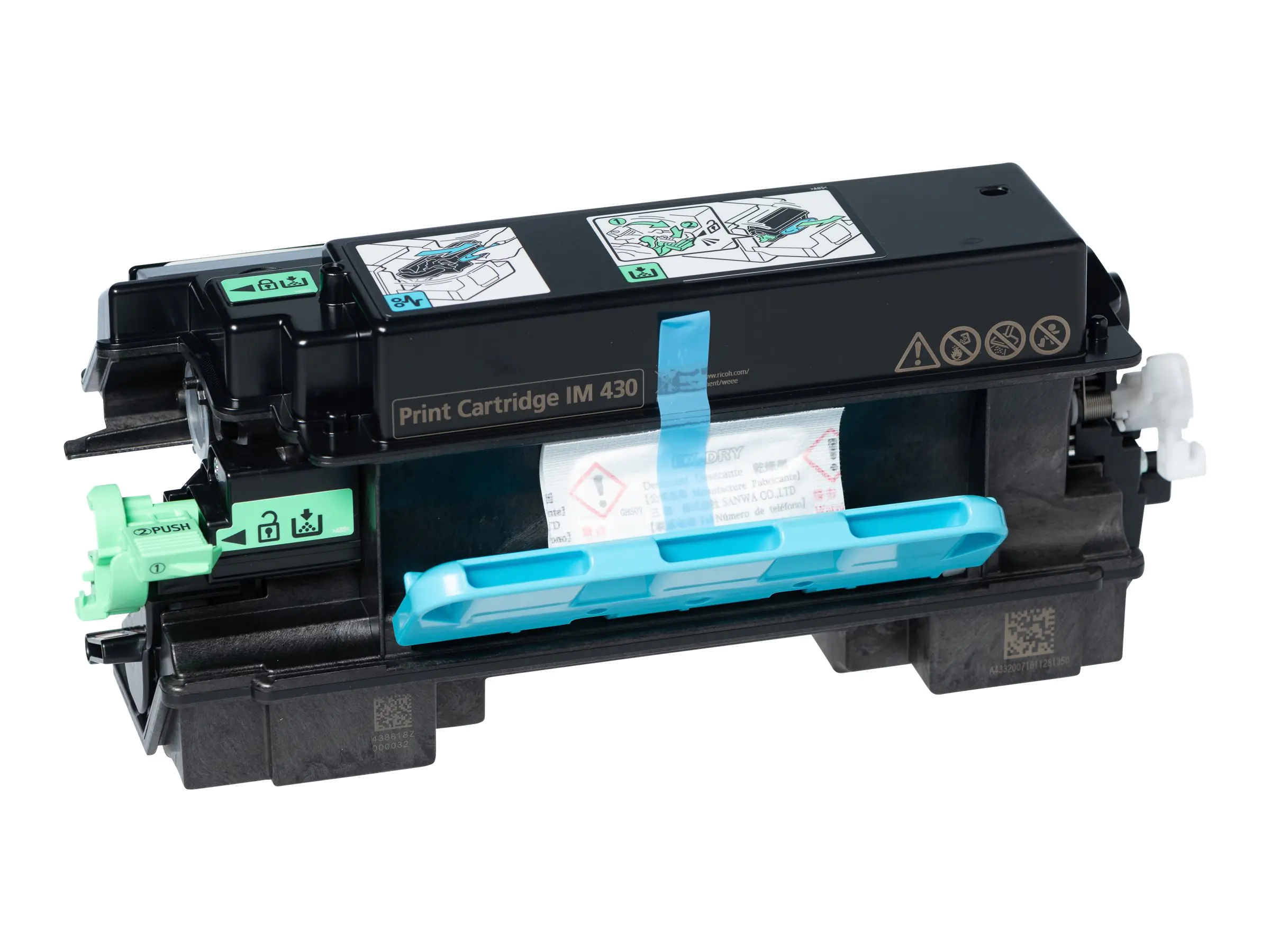 Ricoh Schwarz - original - Tonerpatrone - für