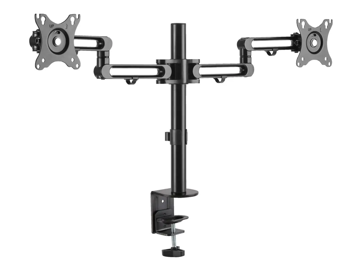 Tripp Eaton Tripp Lite Series Flex arm dual desk mount for 13 - 27" screens up to 17.6 lbs per scre