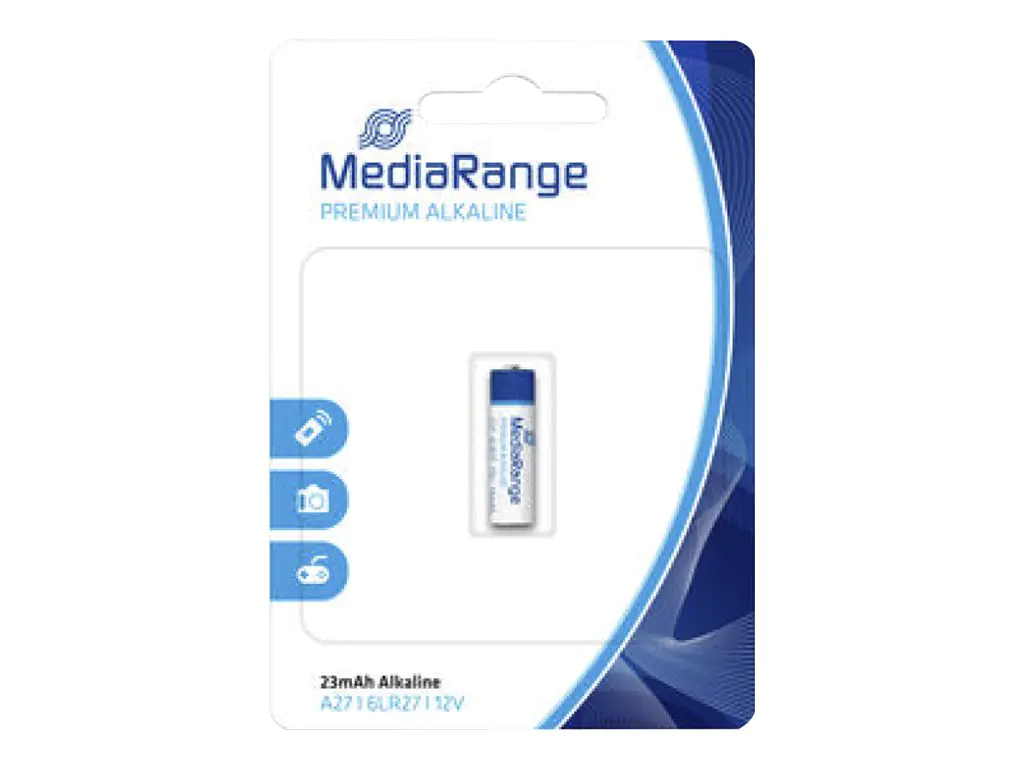 MediaRange Premium - Batterie A27 - Alkalisch - 23 mAh