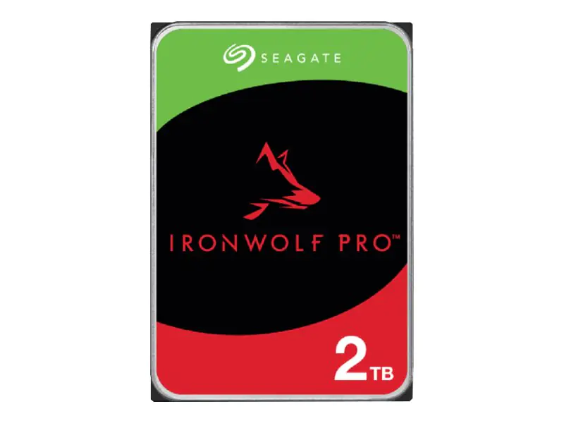 Seagate IronWolf Pro ST2000NT001 - Festplatte - 2 TB - intern - 3.5" (8.9 cm) - SATA 6Gb/s - 7200 rpm - Puffer: 256 MB - mit 3 Jahre Seagate Rescue Datenwiederherstellung