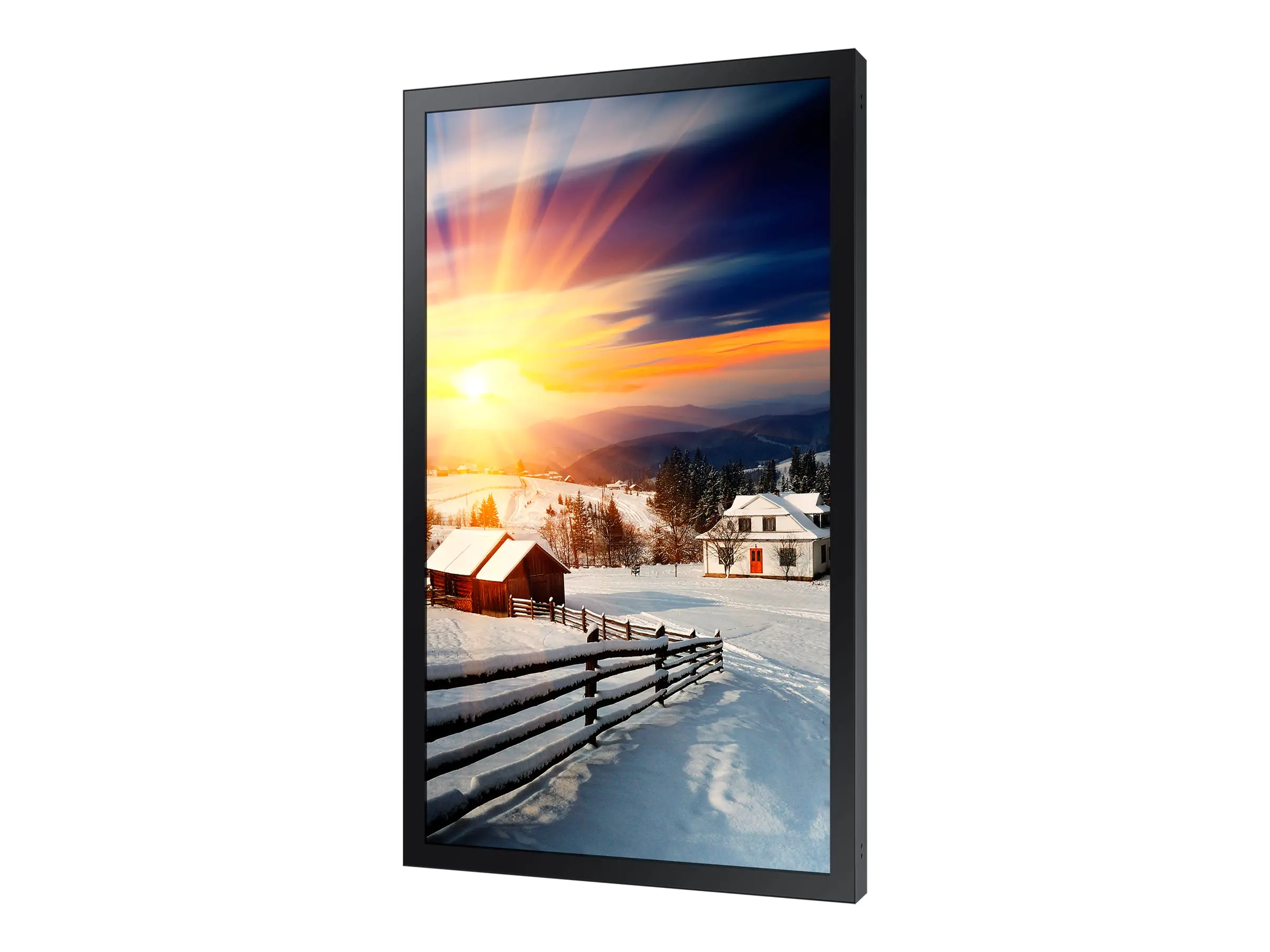 Samsung OH85N - 214 cm (85") Diagonalklasse OHN Series LCD-Display mit LED-Hintergrundbeleuchtung - Digital Signage im Freien - Full Sun - Tizen OS - 4K UHD (2160p) 3840 x 2160 - Schwarz