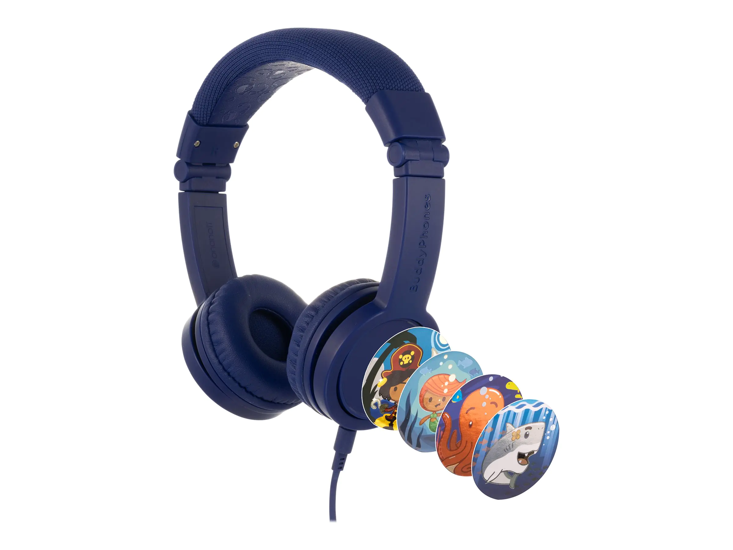 BuddyPhones Onanoff BuddyPhones Explore+ - Kopfhörer mit BP-EXPLOREP-DPBLUE