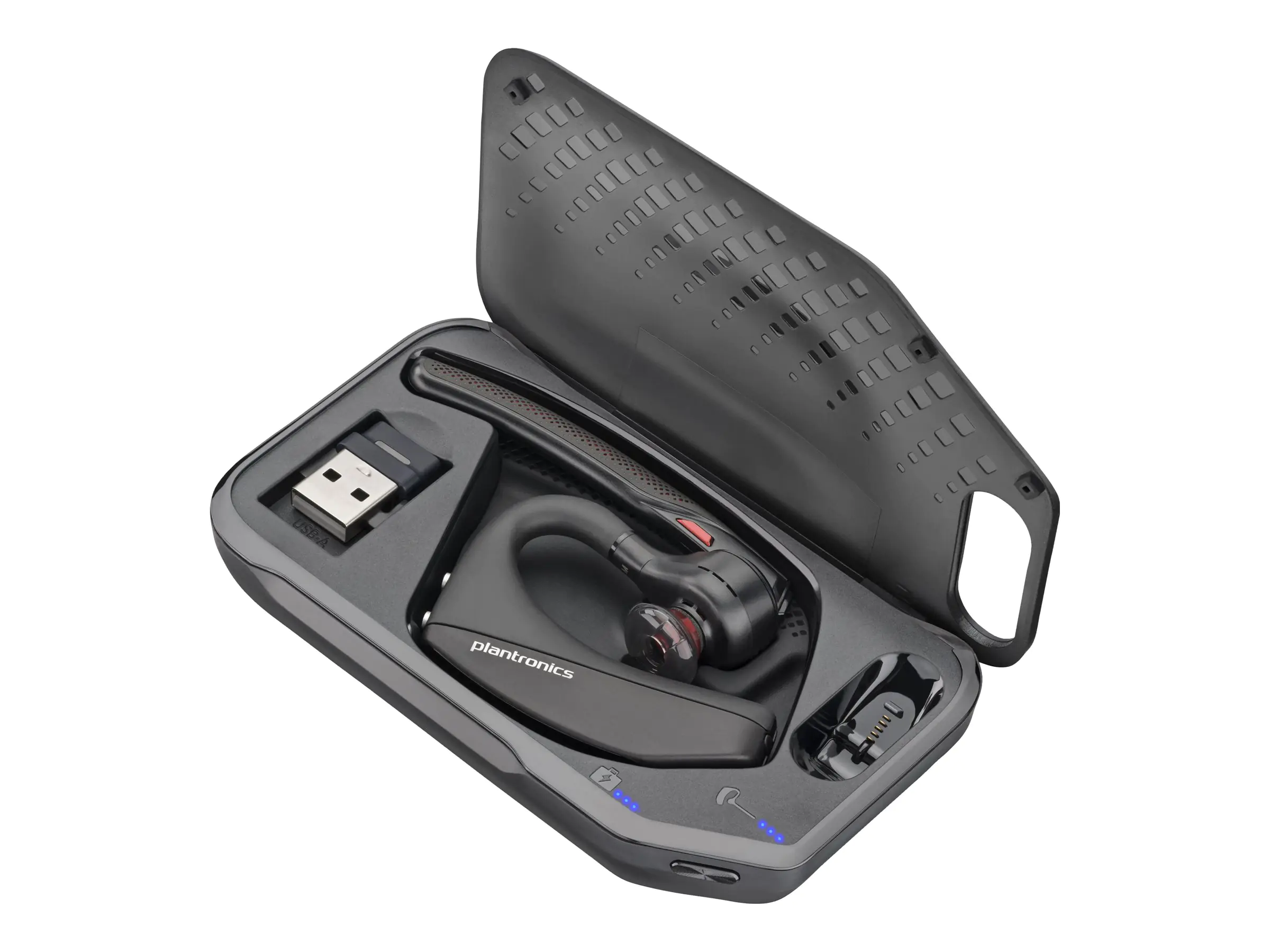Poly Voyager 5200 - Voyager 5200 series - Headset - im Ohr - über dem Ohr angebracht - Bluetooth - kabellos - Adapter USB-A via Bluetooth - Schwarz - Zertifiziert für Microsoft Teams Poly Voyager 5200 - Voyager 5200 series - Headset - im Ohr - über dem Ohr angebracht - Bluetooth - kabellos - Adapter USB-A via Bluetooth - Schwarz - Zertifiziert für Microsoft Teams