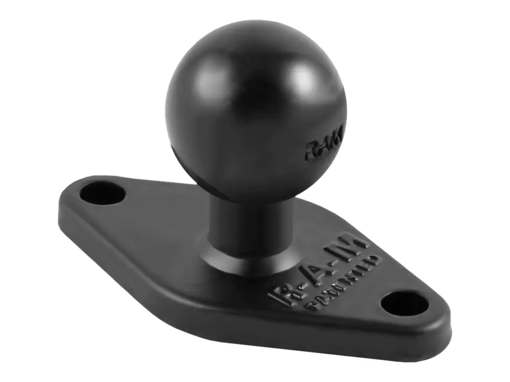 RAM RAM-B-238U - Montagekomponente (Kugelfuß) - Gummi, pulverbeschichtetes seebeständiges Aluminium