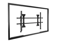 Chief Fusion X-Large Micro-Adjustable Fixed Display Wall Mount - For Displays 55-100" - Black